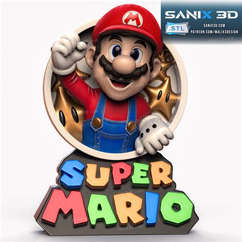 mario stl|mario stl file download.